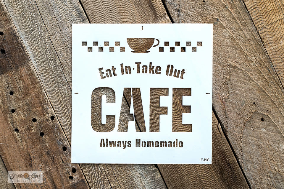Joanie Stencil Coffee Free Refills Open Kitchen Mocha Latte Cup Cafe Art  Signs