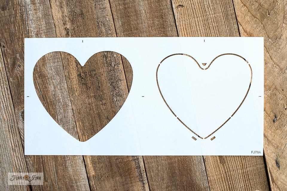 Heart – Funky Junk's Old Sign Stencils
